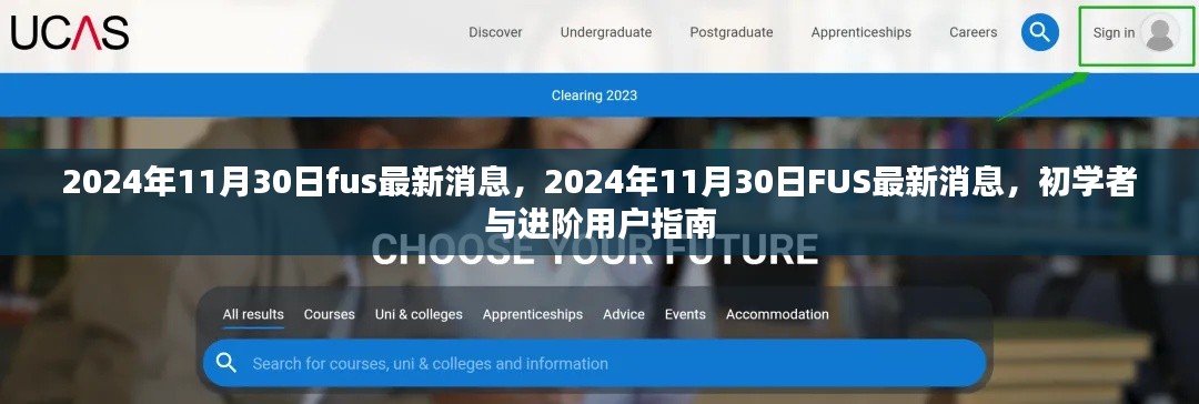 2024年11月30日FUS最新消息,初学者与进阶用户指南
