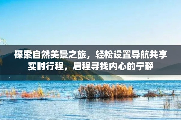自然探索之旅,实时导航共享,寻找内心的宁静之路