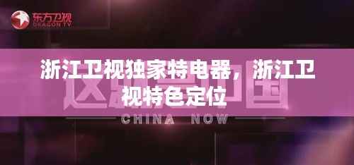 浙江卫视独家特电器，浙江卫视特色定位 