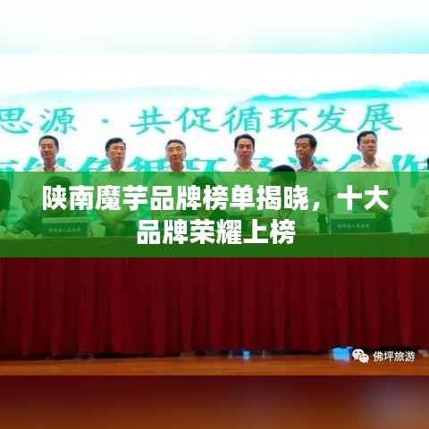 陕南魔芋品牌榜单揭晓,十大品牌荣耀上榜