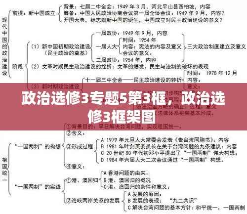 政治选修3专题5第3框,政治选修3框架图